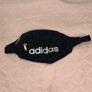 Black Adidas fanny pack